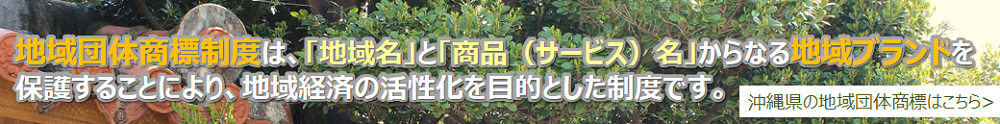 地域ブランドと地域団体商標（沖縄の地域団体商標）